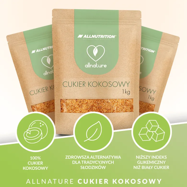ALLNATURE Cukier Kokosowy 1000g