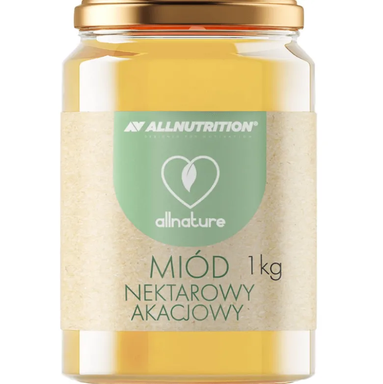 ALLNATURE Miód Nektarowy Akacjowy 1000g