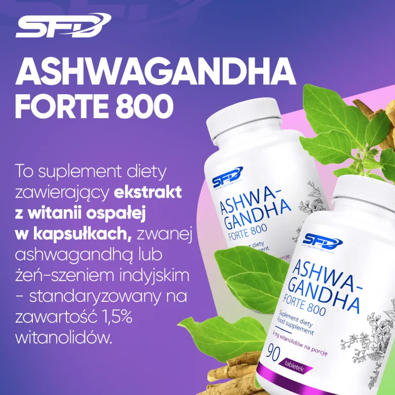 Ashwagandha Forte 800 90 tabletek