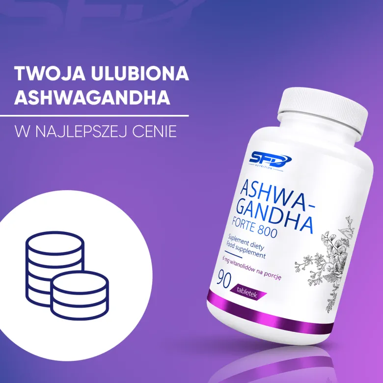 Ashwagandha Forte 800 90 tabletek
