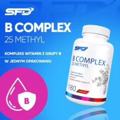 B Complex 25 Methyl 180 tabletek