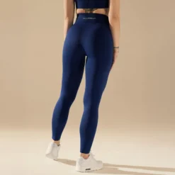Bezszwowe legginsy BASIC V-WAIST MIDNIGHT BLUE 1 szt.