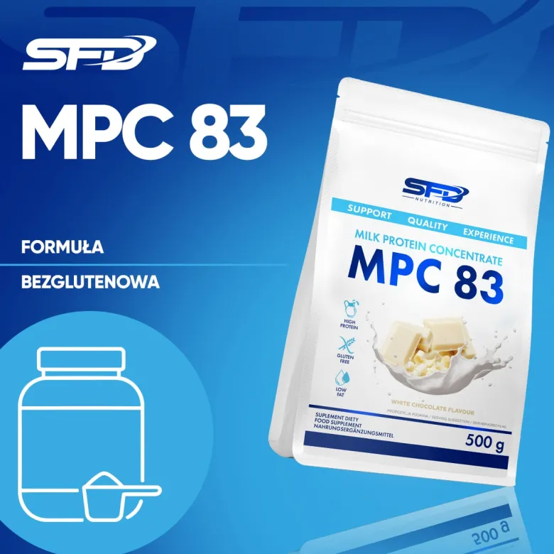 Białko Mleczne MPC 83 500 g