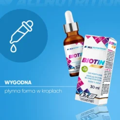 Biotyna krople (Biotin Drops) 30ml