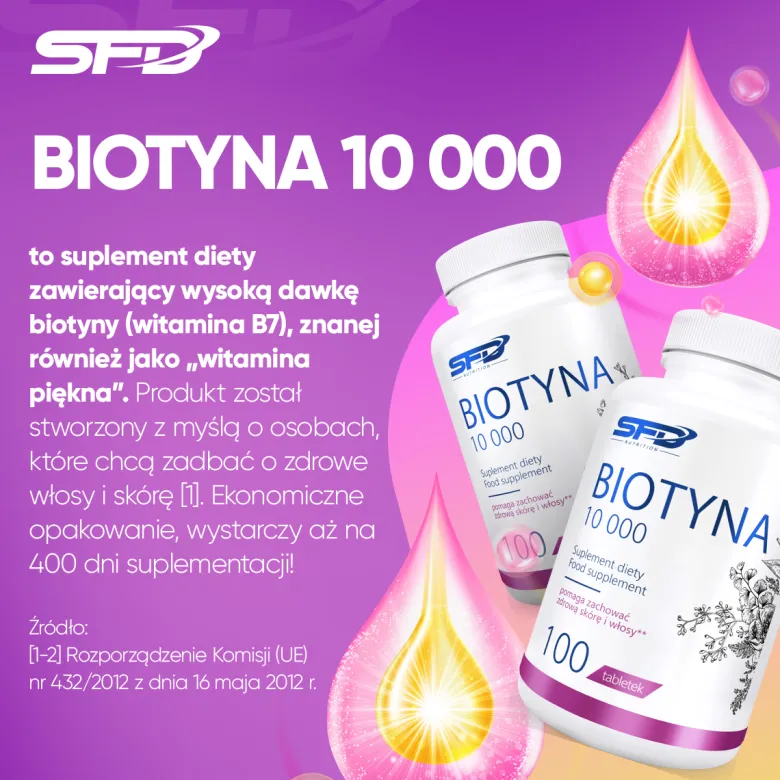 Biotyna 10 000 100 tabletek
