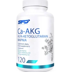 Ca-AKG Alfa-Ketoglutaran Wapnia 120 tabletek