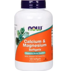 Calcium & Magnesium with Vitamin D and Zinc 120softgels