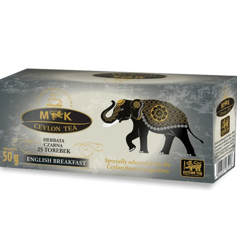Ceylon Tea Herbata Czarna English Breakfast 2g x 25 torebek