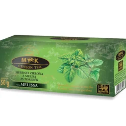 Ceylon Tea Herbata Zielona Z Melisą 2g x 25 torebek
