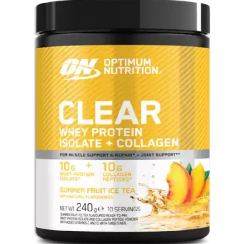 Clear Whey Protein Isolate + Collagen 240g