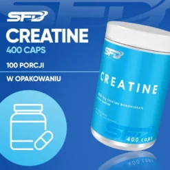 Creatine Caps (Kreatyna - Monohydrat) 400 kapsułek