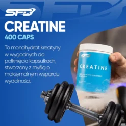 Creatine Caps (Kreatyna - Monohydrat) 400 kapsułek