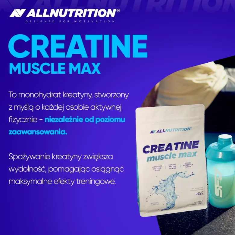 Creatine Muscle Max (Kreatyna - Monohydrat) 1000g