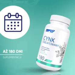 Cynk Chelatowany 180 tabletek