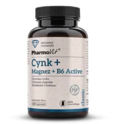 Cynk + Magnez + B6 Active 120 kaps