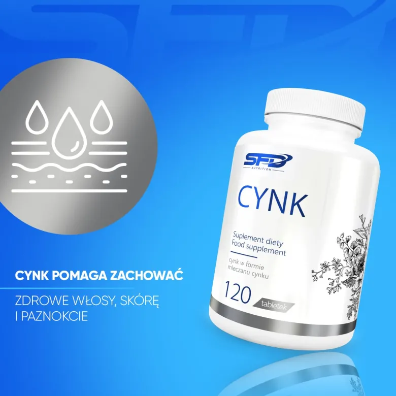 Cynk 15 mg 120 tabletek