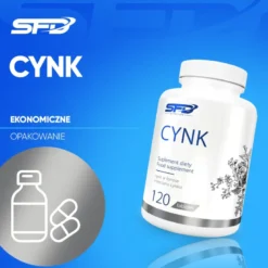 Cynk 15 mg 120 tabletek