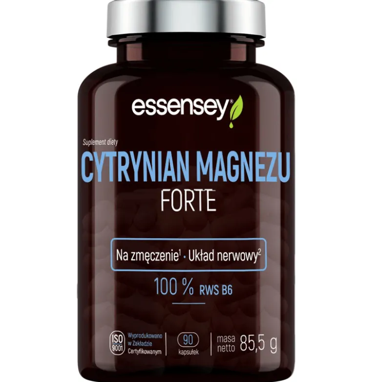 Cytrynian Magnezu Forte 90 kapsułek