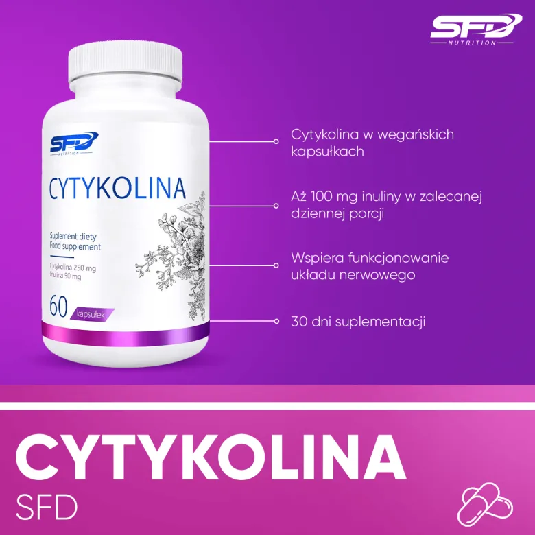 Cytykolina 60 kapsułek
