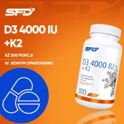 D3 4000 + K2 300 tabletek