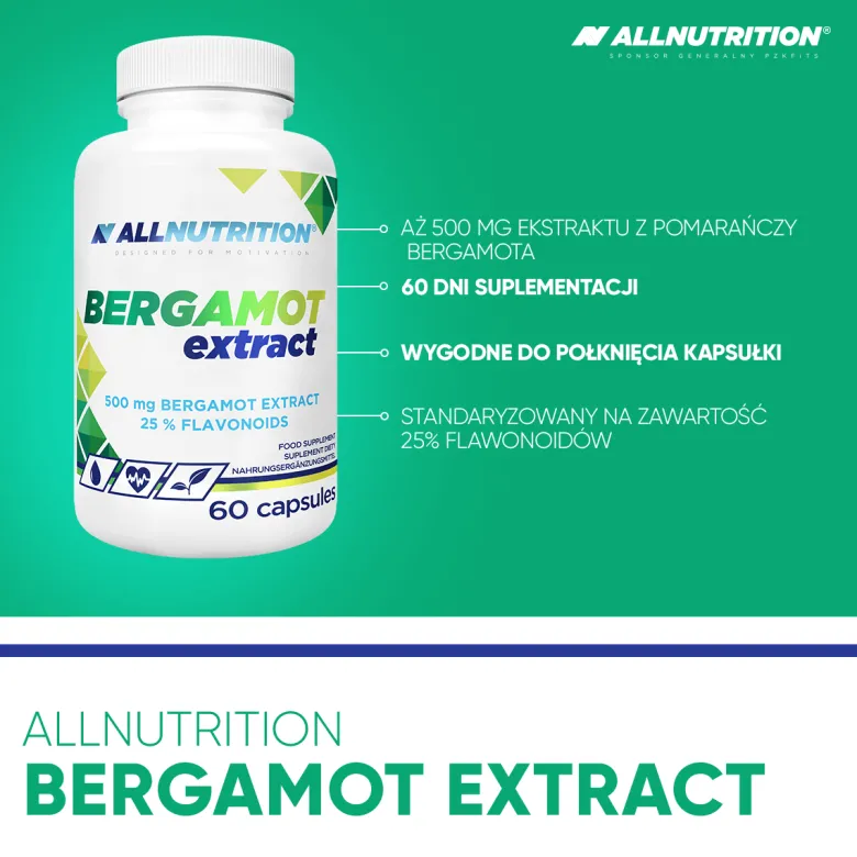 Ekstrakt z bergamotki (Bergamot Extract) 60 kapsułek