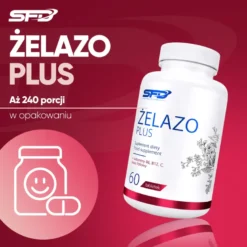 Żelazo Plus 14 mg 60 tabletek