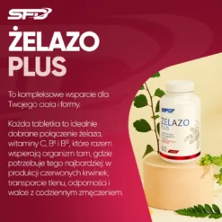 Żelazo Plus 14 mg 60 tabletek
