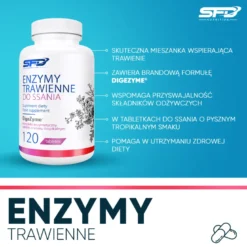 Enzymy Trawienne do ssania 120 tabletek