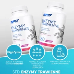 Enzymy Trawienne 180 tabletek