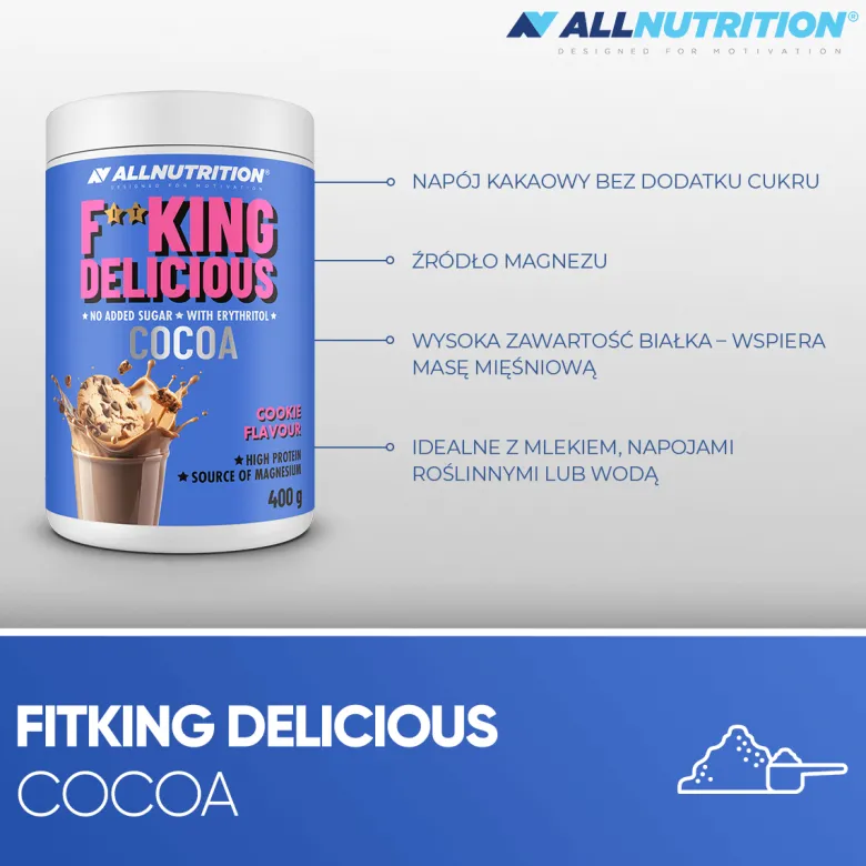Fitking Delicious Cocoa 400g