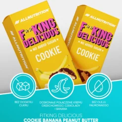 Fitking Delicious Cookie Banana Peanut Butter 128g