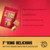 Fitking Delicious Cookie Butter Cookies With Milk Chocolate 200g