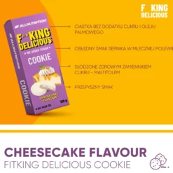 Fitking Delicious Cookie Cheesecake Flavour 128g