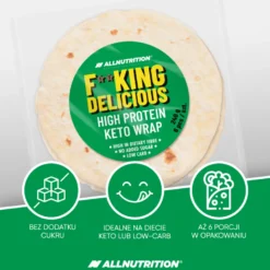 Fitking Delicious High Protein Keto Wrap 240g