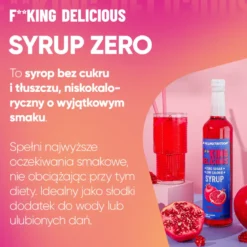 Fitking Delicious Syrup Zero 420 ml