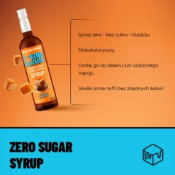 Fitking Delicious Syrup Zero Toffee 490ml