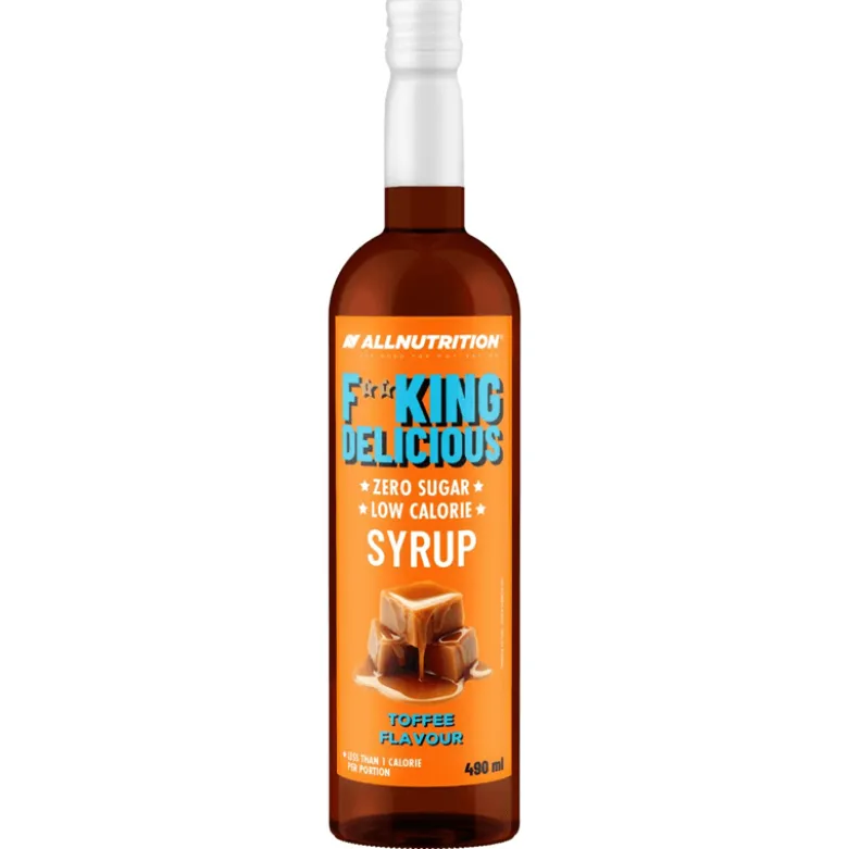 Fitking Delicious Syrup Zero Toffee 490ml