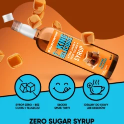 Fitking Delicious Syrup Zero Toffee 490ml
