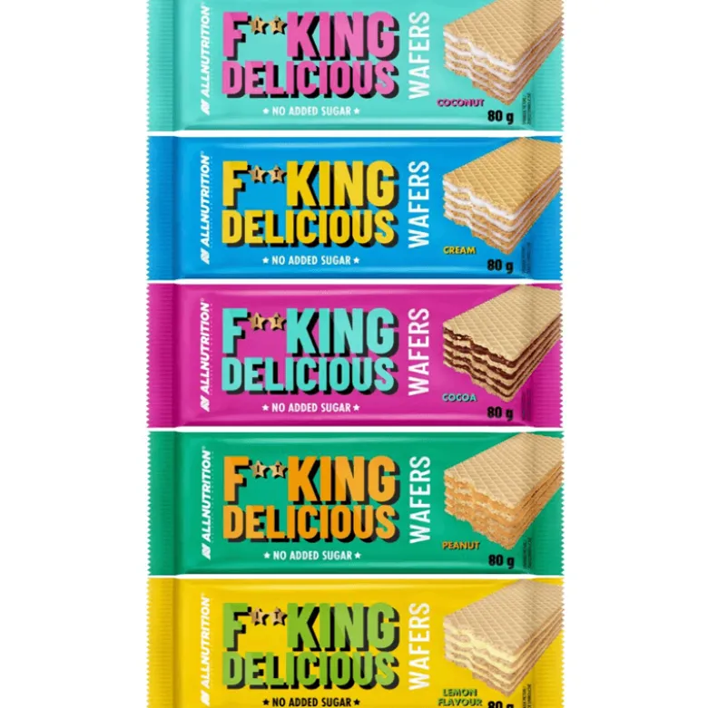 Fitking Delicious Wafers 80g