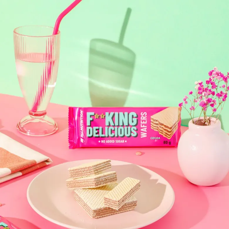 Fitking Delicious Wafers 80g