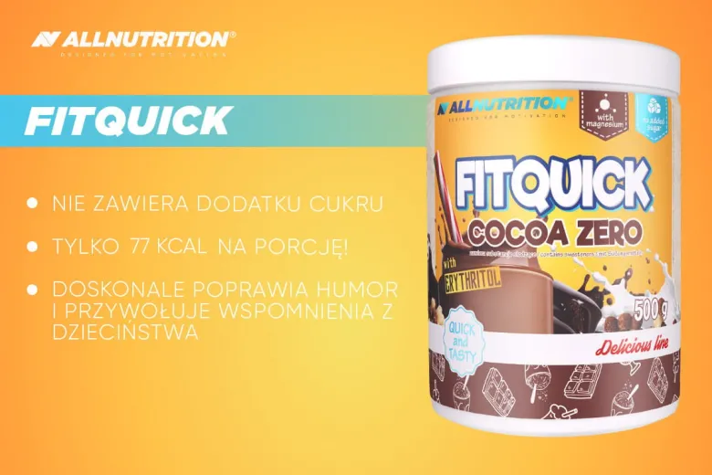 Fitquick Cocoa Zero 500g