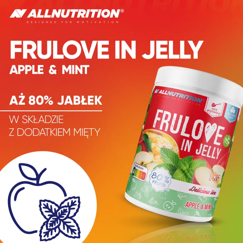 FRULOVE In Jelly Apple & Mint (Jabłko Mięta) 1000 g