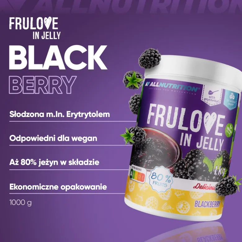 FRULOVE In Jelly Blackberry (Jeżyna) 1000g