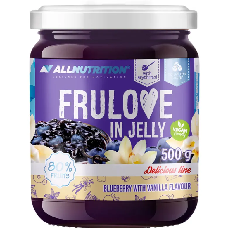 FRULOVE In Jelly Blueberry With Vanilla (Jagoda - Wanilia) 500g