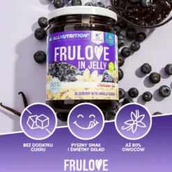 FRULOVE In Jelly Blueberry With Vanilla (Jagoda - Wanilia) 500g