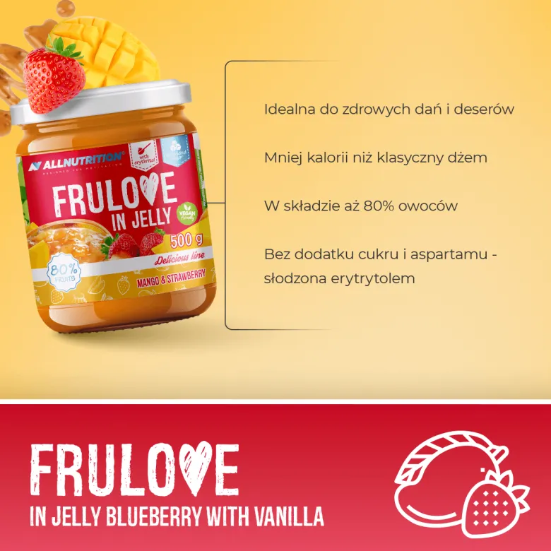 FRULOVE In Jelly Mango & Strawberry (Mango - Truskawka) 500g