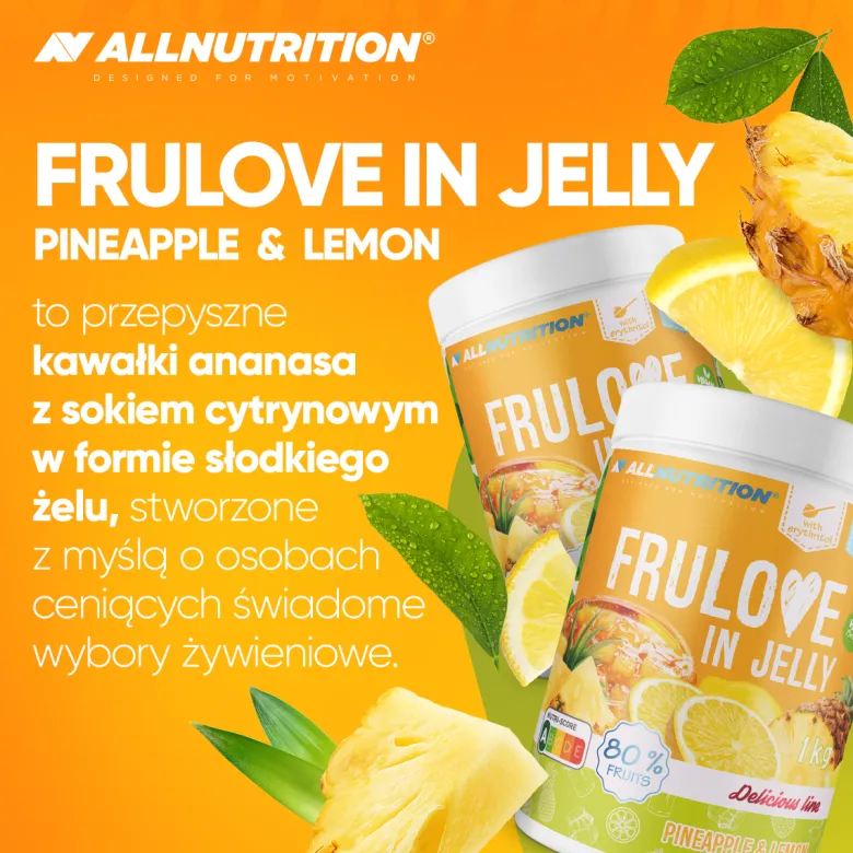 FRULOVE In Jelly Pineapple & Lemon (Ananas Cytryna) 1000 g