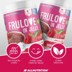 FRULOVE In Jelly Raspberry & Apple (Malina - Jabłko) 1000g