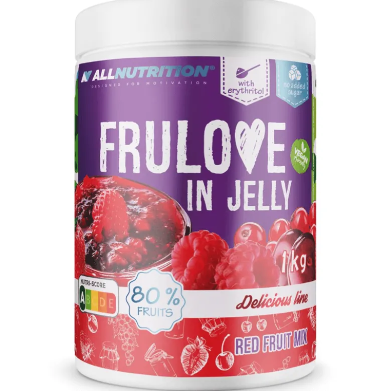 FRULOVE In Jelly Red Fruit Mix (Mieszanka czerwonych owoców) 1000g