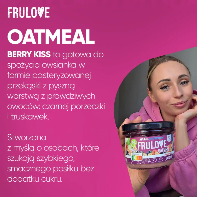 FRULOVE Oatmeal Berry Kiss 200 g